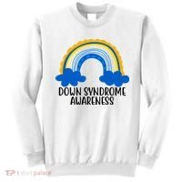 Down Syndrome Awareness Rainbow Sweatshirt thumb 0
