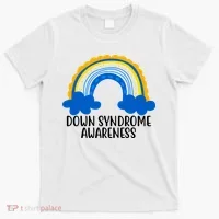 Down Syndrome Awareness Rainbow T-Shirt thumb 0
