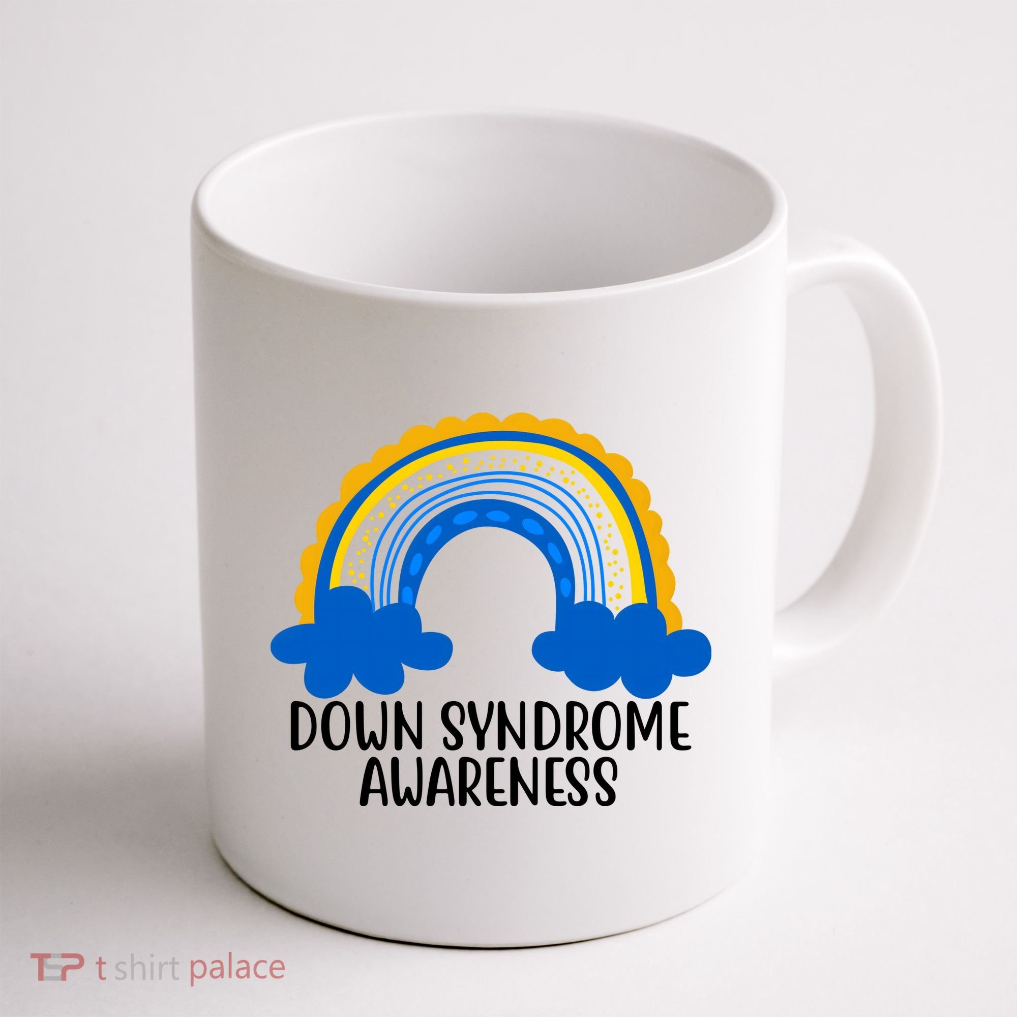 Down Syndrome Awareness Rainbow Coffee Mug