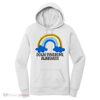 Down Syndrome Awareness Rainbow Women's Hoodie