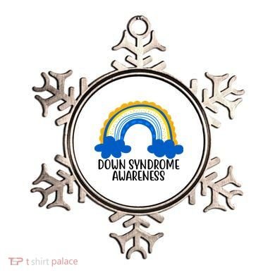 Down Syndrome Awareness Rainbow Ornament