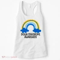 Down Syndrome Awareness Rainbow Women's Tank Top thumb 0