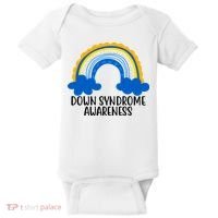 Down Syndrome Awareness Rainbow Baby Bodysuit thumb 0