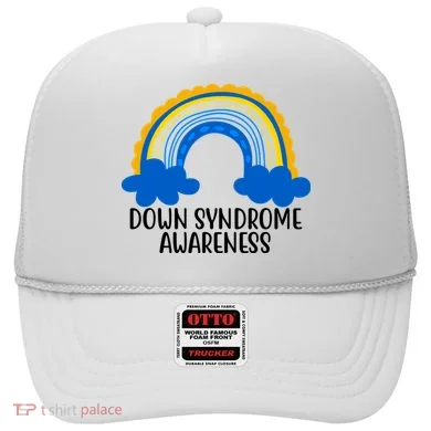Down Syndrome Awareness Rainbow Hat