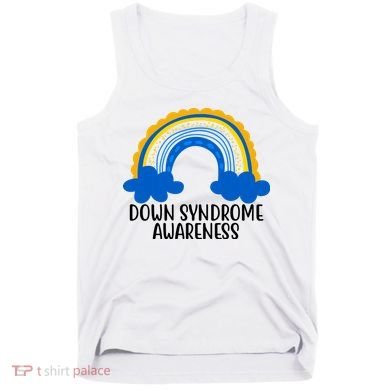 Down Syndrome Awareness Rainbow Tank Top