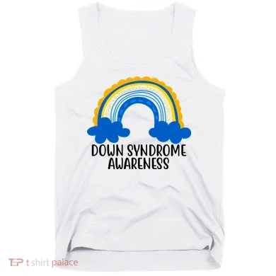 Down Syndrome Awareness Rainbow Tank Top