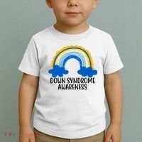 Down Syndrome Awareness Rainbow Toddler T-Shirt thumb 2