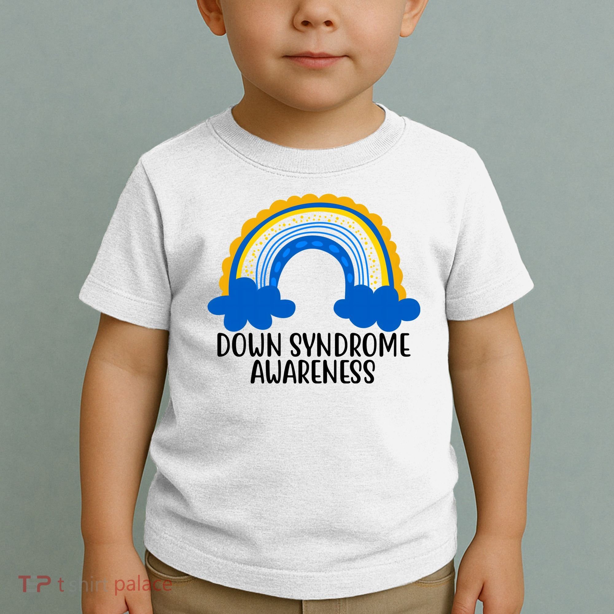 Down Syndrome Awareness Rainbow Toddler T-Shirt