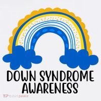 Down Syndrome Awareness Rainbow Women's Long Sleeve Shirt thumb 2