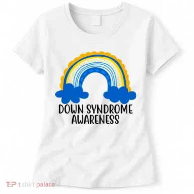 Down Syndrome Awareness Rainbow Women's T-Shirt