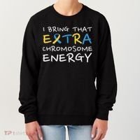 Down Syndrome Awareness Extra Chromosome Women's Sweatshirt thumb 0