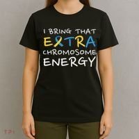 Down Syndrome Awareness Extra Chromosome T-Shirt thumb 4