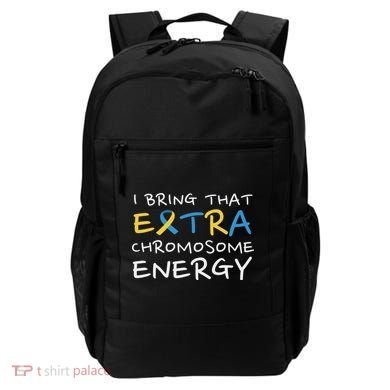 Down Syndrome Awareness Extra Chromosome Backpack