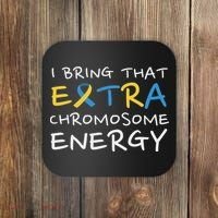 Down Syndrome Awareness Extra Chromosome Coaster thumb 0