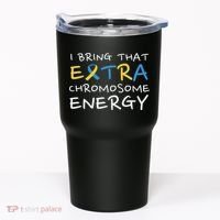 Down Syndrome Awareness Extra Chromosome Tumbler thumb 0