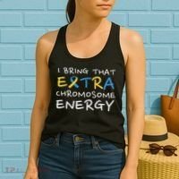 Down Syndrome Awareness Extra Chromosome Women's Tank Top thumb 2