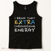 Down Syndrome Awareness Extra Chromosome Tank Top thumb 2