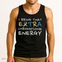 Down Syndrome Awareness Extra Chromosome Tank Top thumb 3