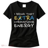 Down Syndrome Awareness Extra Chromosome Women's T-Shirt thumb 0