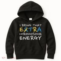 Down Syndrome Awareness Extra Chromosome Kids Hoodie thumb 0