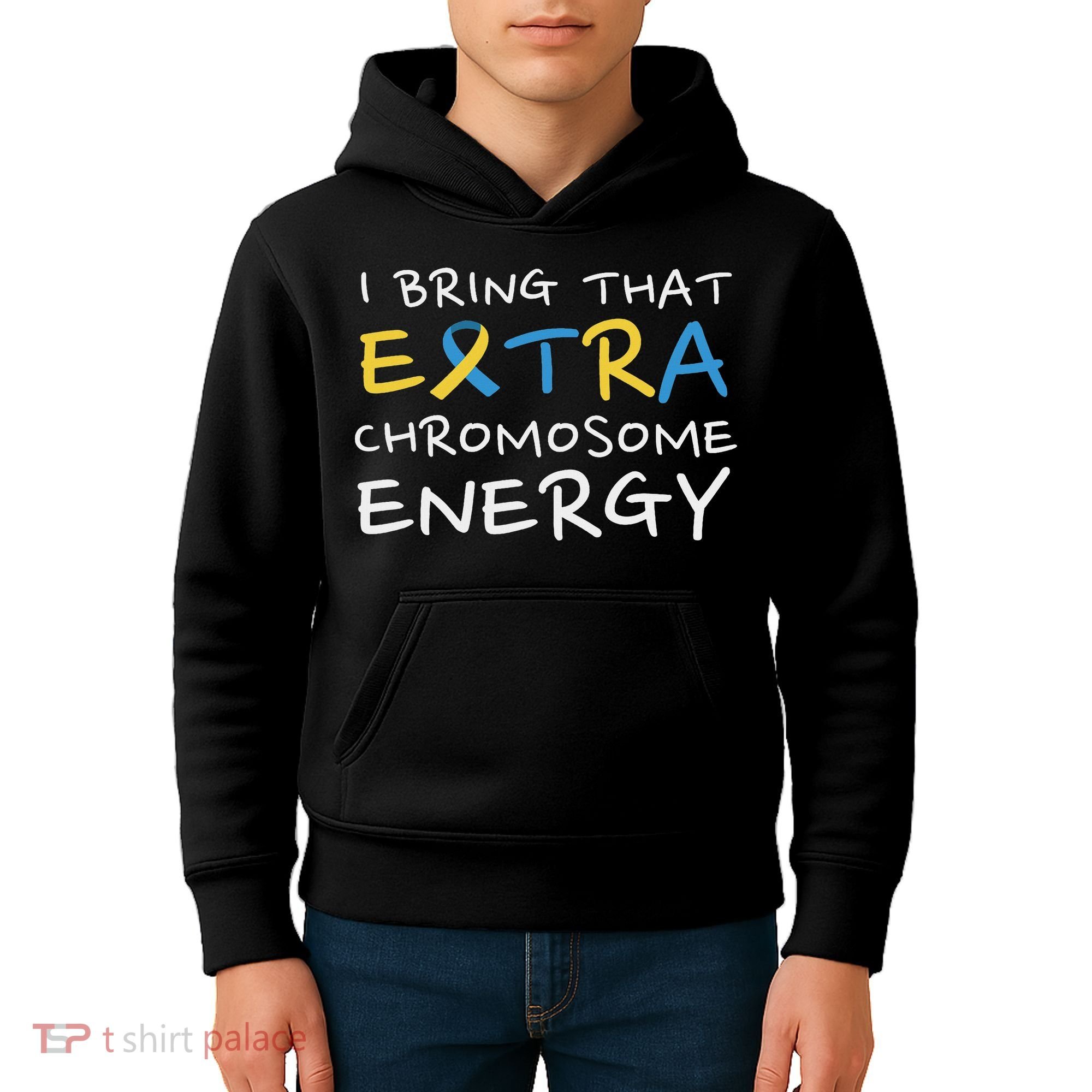 Down Syndrome Awareness Extra Chromosome Kids Hoodie