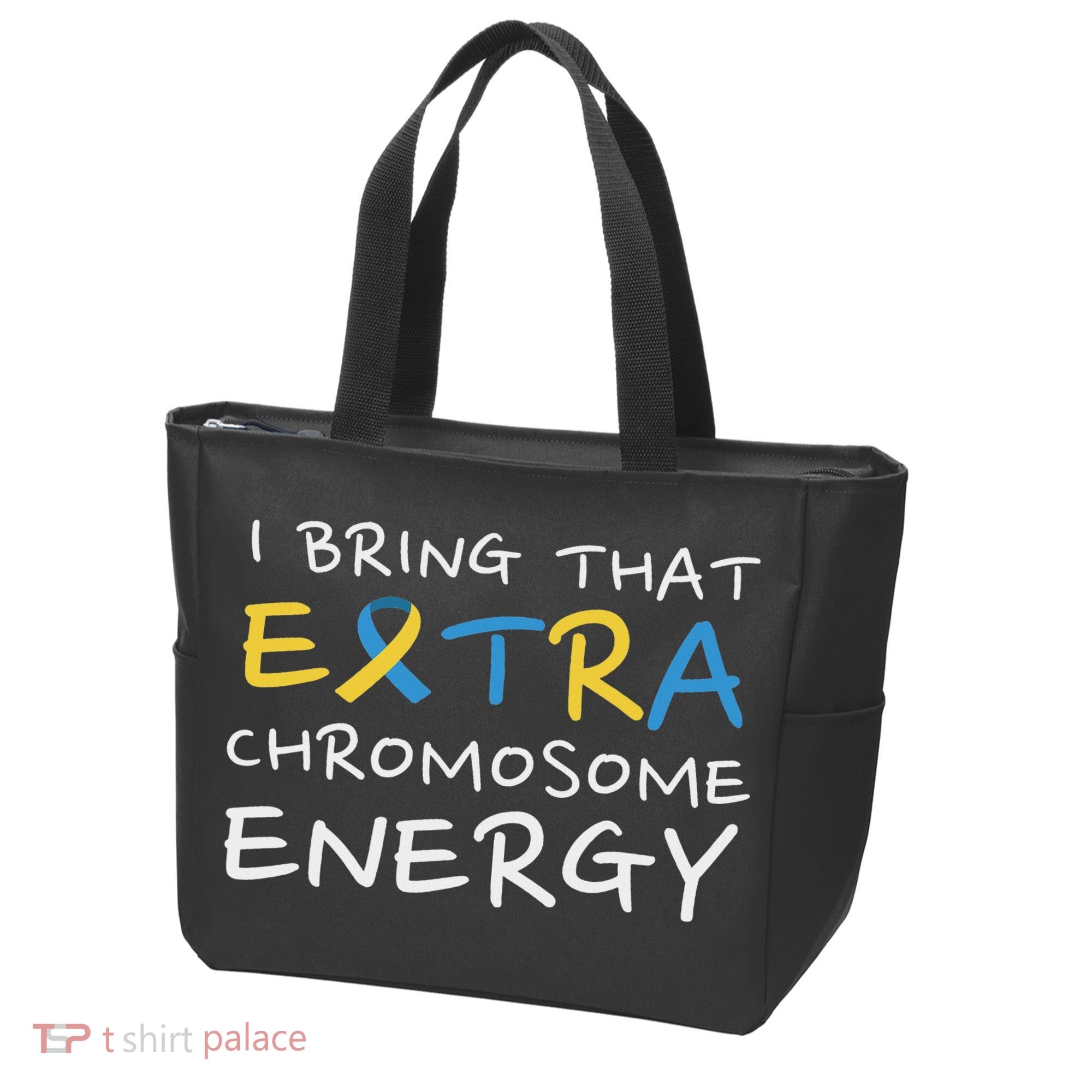 Down Syndrome Awareness Extra Chromosome Tote Bag