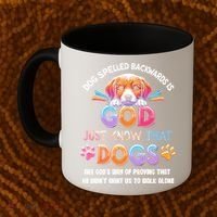 Dog Spelled Backwards Is God Just Know That Dogs Gift Coffee Mug thumb 2