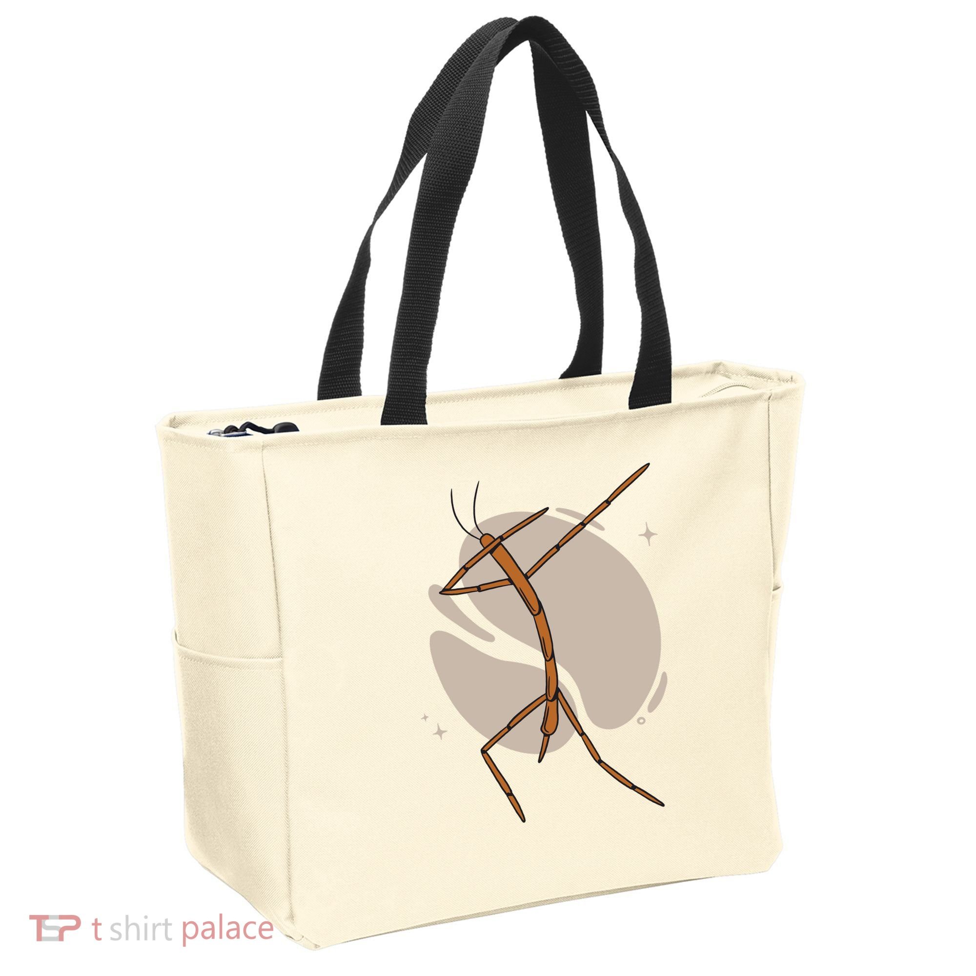 Dabbing Stick Bug Tote Bag