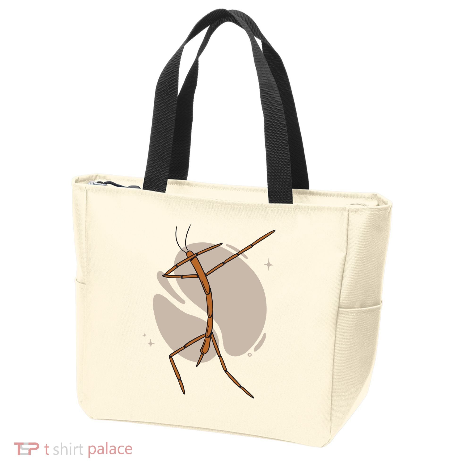 Dabbing Stick Bug Tote Bag