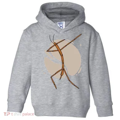 Dabbing Stick Bug Toddler Hoodie