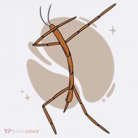 Dabbing Stick Bug USA-Made Doggie Bandana thumb 2