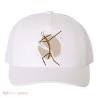 Dabbing Stick Bug Yupoong Adult 5-Panel Trucker Hat thumb 0