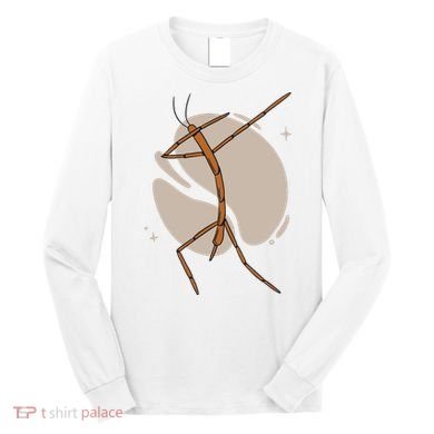 Dabbing Stick Bug Long Sleeve Shirt