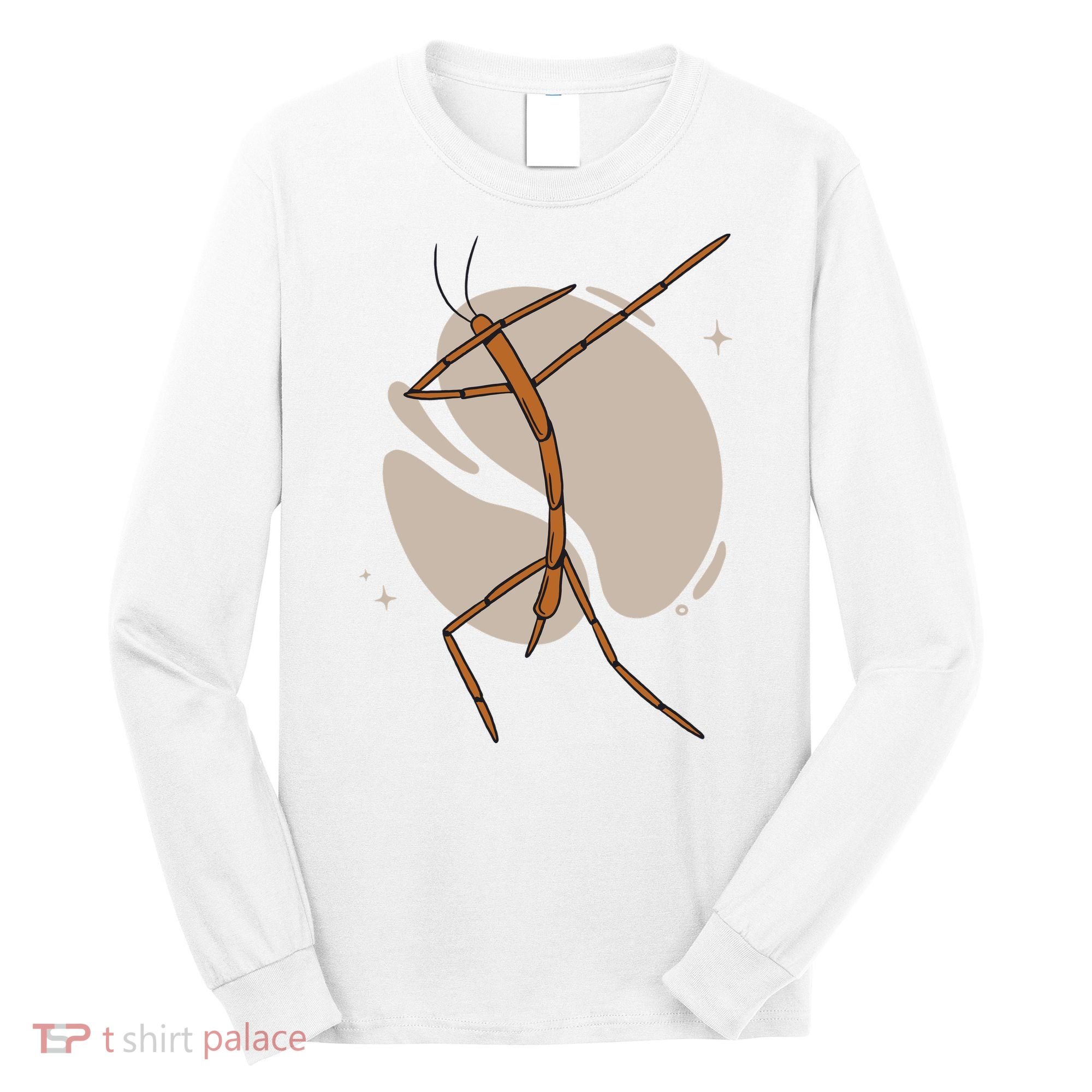 Dabbing Stick Bug Long Sleeve Shirt