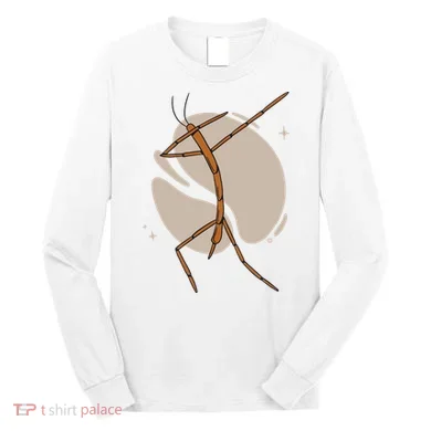 Dabbing Stick Bug Long Sleeve Shirt