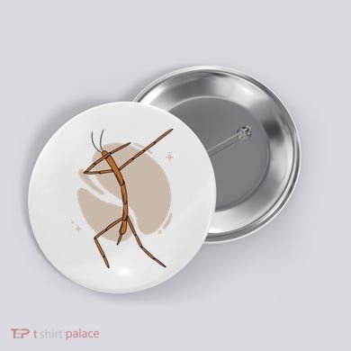 Dabbing Stick Bug Button