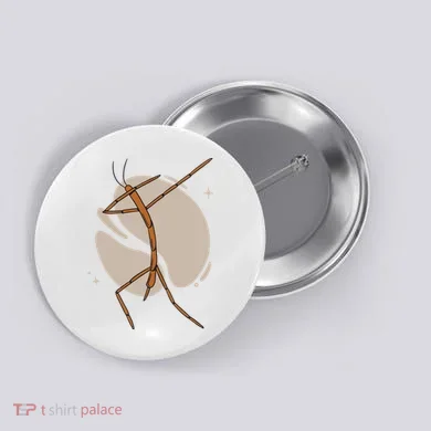 Dabbing Stick Bug Button