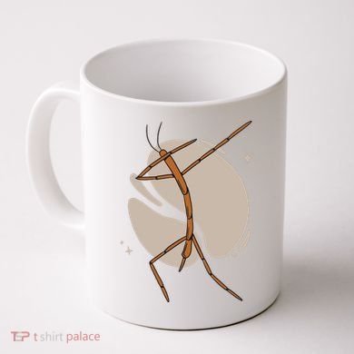 Dabbing Stick Bug Coffee Mug
