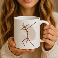 Dabbing Stick Bug Coffee Mug thumb 3