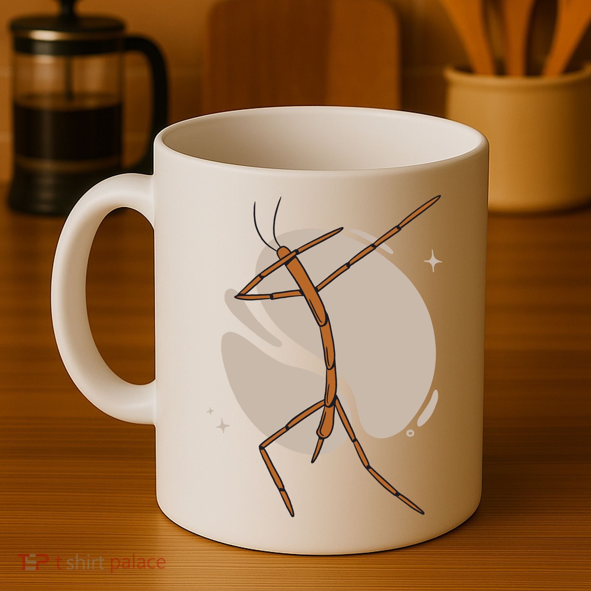 Dabbing Stick Bug Coffee Mug