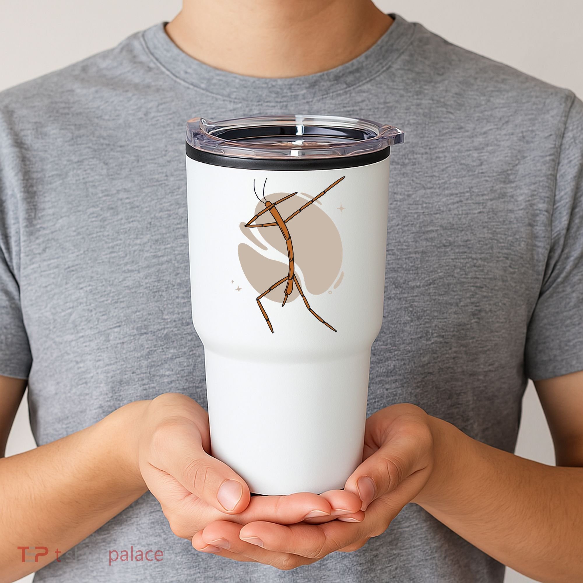 Dabbing Stick Bug Tumbler