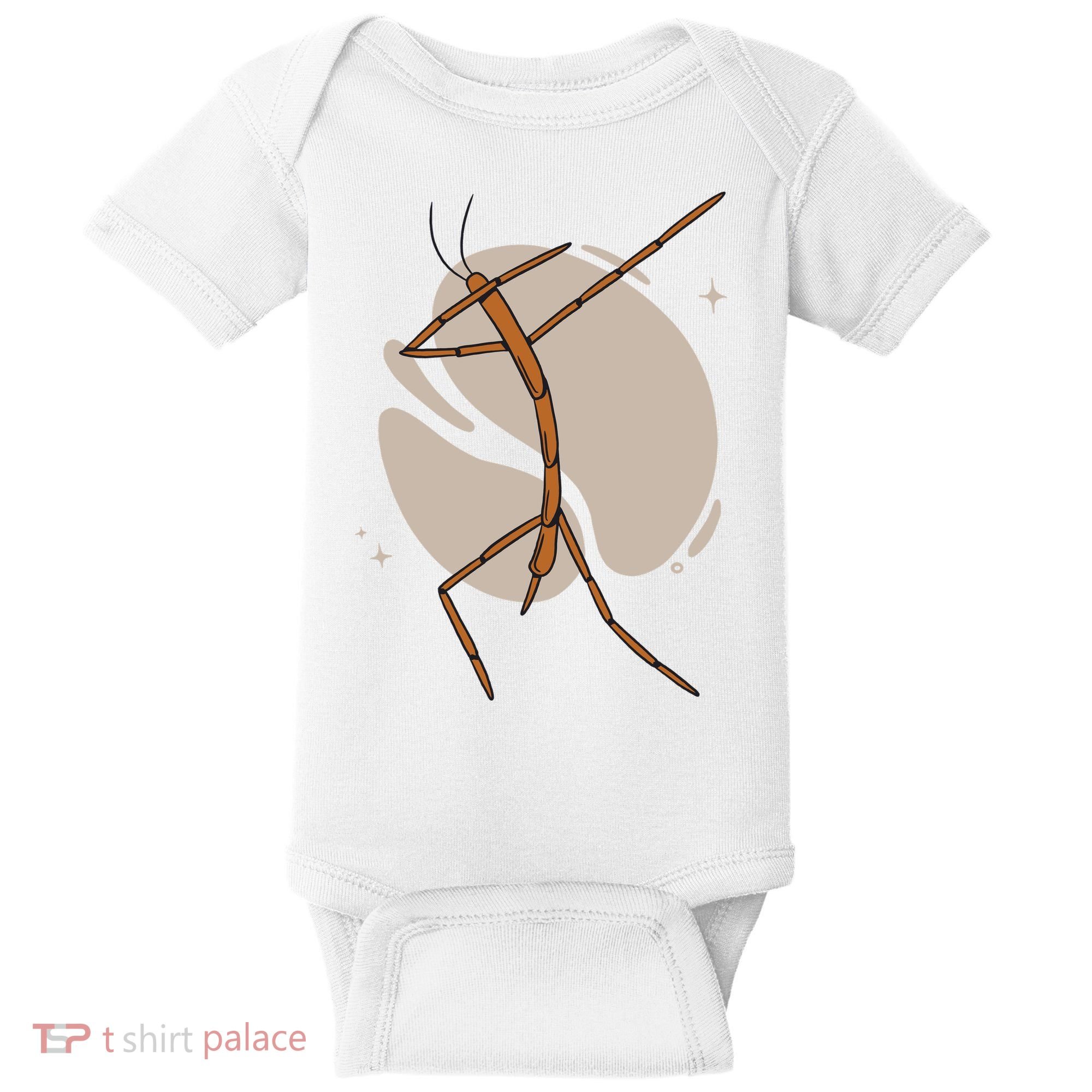 Dabbing Stick Bug Baby Bodysuit