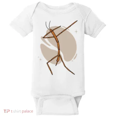 Dabbing Stick Bug Baby Bodysuit