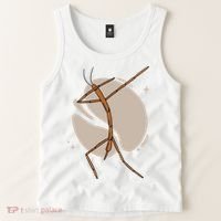 Dabbing Stick Bug Tank Top thumb 2
