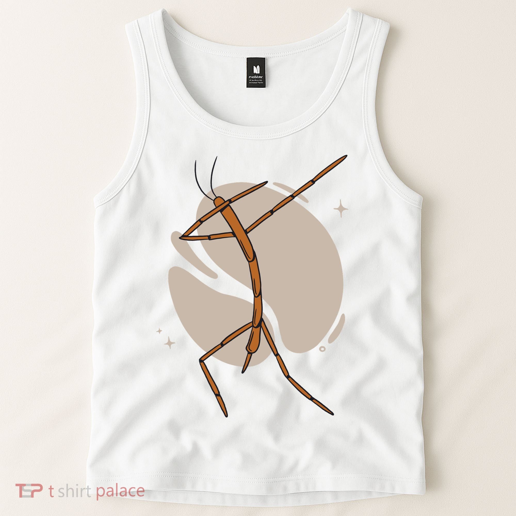 Dabbing Stick Bug Tank Top