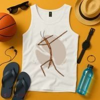 Dabbing Stick Bug Tank Top thumb 4