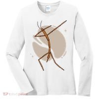 Dabbing Stick Bug Women's Long Sleeve Shirt thumb 0