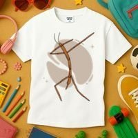 Dabbing Stick Bug Kids T-Shirt thumb 3