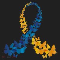 Down Syndrome Butterfly Awareness Women's Sweatshirt thumb 2
