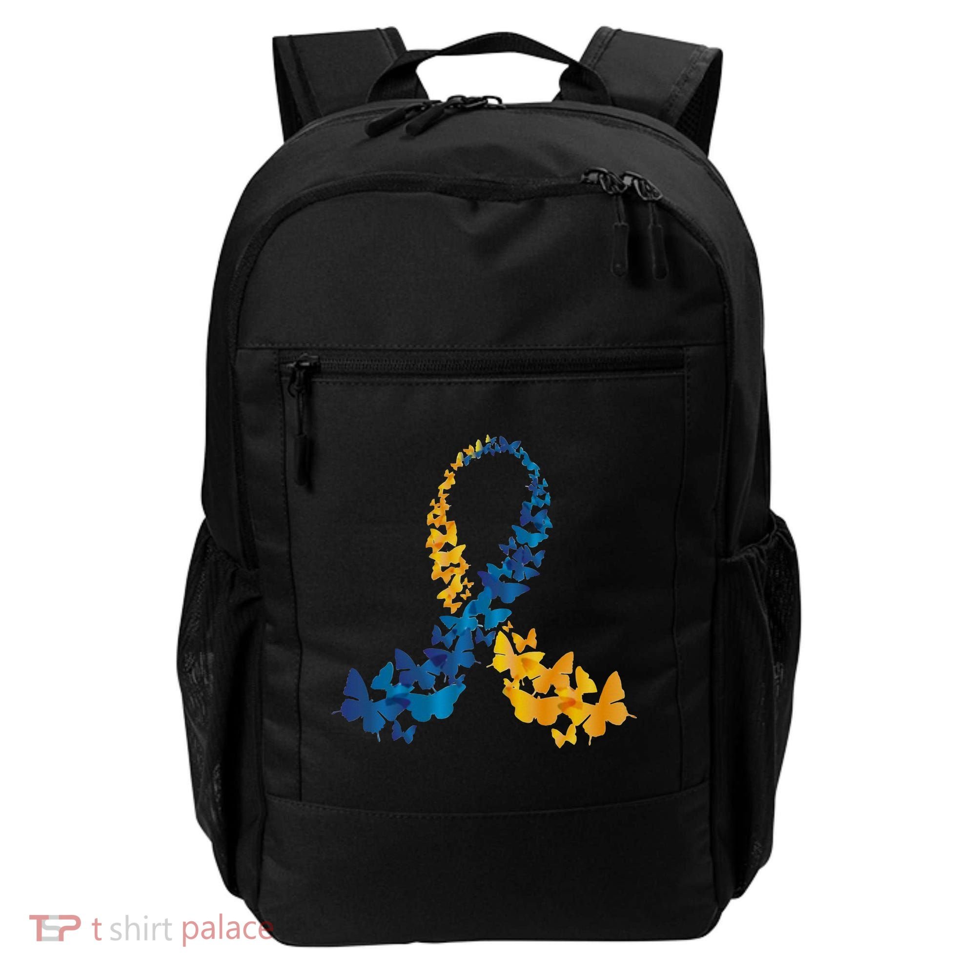 Down Syndrome Butterfly Awareness Backpack